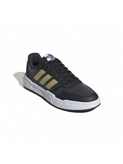 Adidas أحذية كاجوال يونيسكس من أديداس، أحذية رياضية كلاسيكية جديدة لعام 2025 بثلاثة خطوط، أحذية كاجوال منخفضة الرقبة، أحذية مسطحة متينة، للأزواج