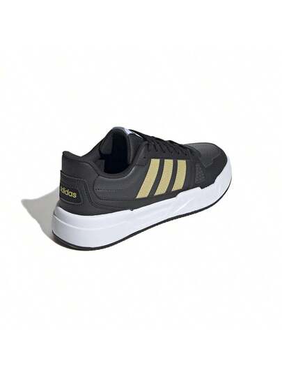 Adidas أحذية كاجوال يونيسكس من أديداس، أحذية رياضية كلاسيكية جديدة لعام 2025 بثلاثة خطوط، أحذية كاجوال منخفضة الرقبة، أحذية مسطحة متينة، للأزواج