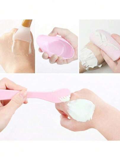 11 قطعة مجموعة أدوات صنع قناع الوجه DIY، طقم صنع قناع الوجه الوردي مع وعاء الخلط والفرش وزجاجة الرذاذ والمعالق والملاعق القياس وسادات التنظيف لعناية البشرة في منزل السبا
