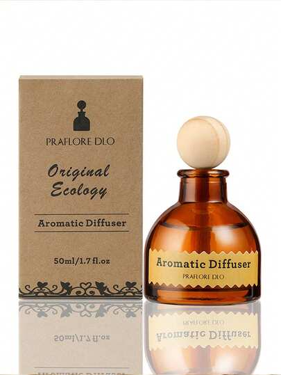 Cirelle 1 قطعة زيت أساسي عطري بدون لهب، زينة عطرية للسيارة، جهاز نشر العطور للداخل، معطر للحمام، عطر للفنادق، وجهاز نشر العطور بكرة من الخيزران