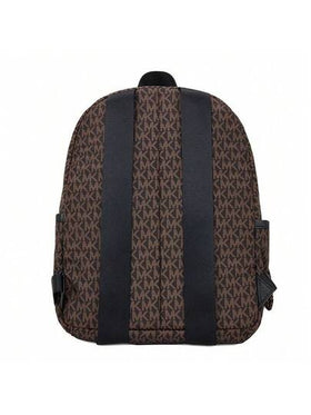 حقيبة ظهر Leonie النسائية من Michael Kors باللون البني الداكن/الأسود 30R3G3LB2B بني/أسود