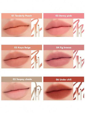 Rom&nd قلم رصاص شفاه رومند LIP MATE PENCIL 03 كايا بيج، حافة ضبابية ريشية، تقنية نواة هوائية تنفس، اندماج محيط الشفاه، ظل بيج دافئ ضبابي، رمادي بارد وردي شفاف، كراميل كستناء ذائب، طقم نحت الشفاه بحجم الجيب، همس الشفاه بدون مكياج، جمال كوري، مكياج كوري، 0.