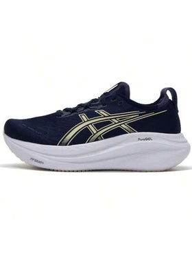 أحذية رياضية رجالية ASICS GEL-NIMBUS 27 مبطنة خفيفة الوزن، شبكية تنفس للاستخدام اليومي والتنزه والتنقل، مريحة للاستخدام في الأماكن المفتوحة 1011B958-403