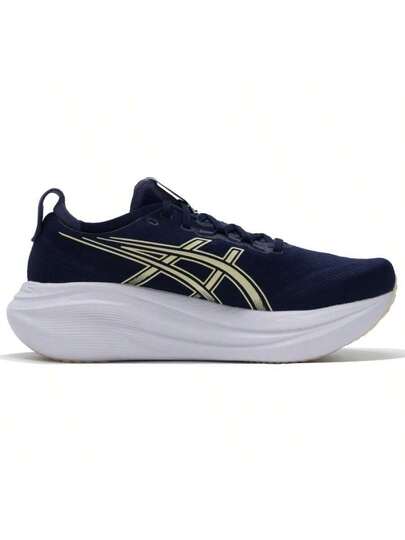أحذية رياضية رجالية ASICS GEL-NIMBUS 27 مبطنة خفيفة الوزن، شبكية تنفس للاستخدام اليومي والتنزه والتنقل، مريحة للاستخدام في الأماكن المفتوحة 1011B958-403