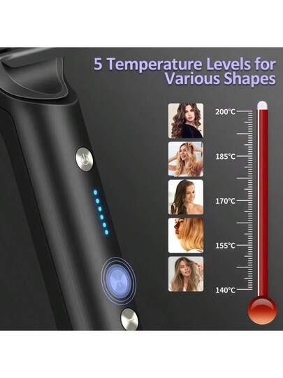 فرشاة تمليس الشعر، فرشاة تمليس الشعر بالتسخين مع تقليل التجعد، تصميم مقاوم للحروق، هدية للنساء، جهد مزدوج، فرشاة تصفيف الشعر متعددة الوظائف للعناية الشخصية