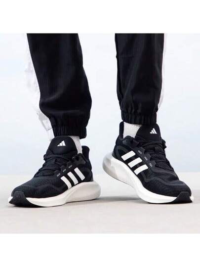 Adidas أديداس أحذية ركض كاجوال مريحة من الشبك للجنسين