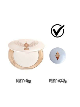 Charlotte Tilbury 0.8 جرام بودرة ناعمة مشرقة - ضوء القمر الأبيض، حجم صغير