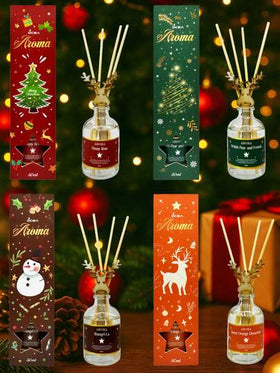 قطعة واحدة 50 مل عطر معطر بروائح عيد الميلاد، عنصر ديكوري مثالي لغرفة المعيشة/النوم - هدية عيد الميلاد المثالية وزينة منزلية احتفالية، ديكور منزلي، زينة عيد الميلاد، ديكور الغرفة، هدايا عيد الميلاد