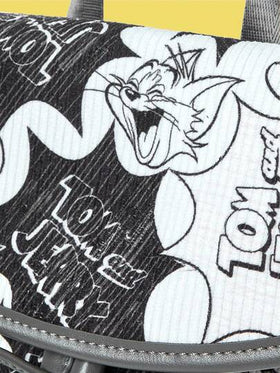 TOM & JERRY X SHEIN حقيبة ظهر للبنات مطبوع عليها قطة