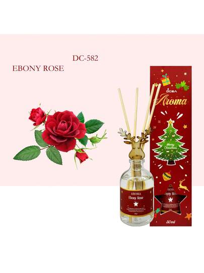 قطعة واحدة 50 مل عطر معطر بروائح عيد الميلاد، عنصر ديكوري مثالي لغرفة المعيشة/النوم - هدية عيد الميلاد المثالية وزينة منزلية احتفالية، ديكور منزلي، زينة عيد الميلاد، ديكور الغرفة، هدايا عيد الميلاد