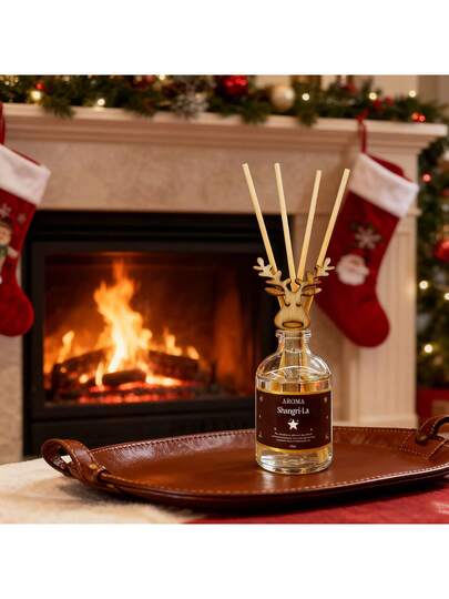 قطعة واحدة 50 مل عطر معطر بروائح عيد الميلاد، عنصر ديكوري مثالي لغرفة المعيشة/النوم - هدية عيد الميلاد المثالية وزينة منزلية احتفالية، ديكور منزلي، زينة عيد الميلاد، ديكور الغرفة، هدايا عيد الميلاد