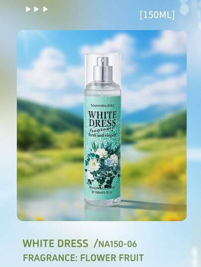 زجاجة عطر بسعة 150 مل، مستوحاة من روائح طبيعية منعشة وجذابة من الزهور والفواكه والخشب. عطر طويل الأمد، مناسب للاستخدام الداخلي والخارجي، مثل المواعيد والحفلات والعطلات والمنزل والمكتب. خيار مثالي للهدايا في أعياد الميلاد أو عيد الميلاد أو للأحباء.