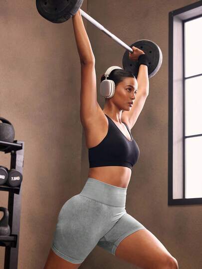 Powerista سروال رياضي قصير أنيق وعادي للنساء، شورت دراجات
