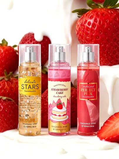 150 مل/5.0 أونصة سائل رذاذ عطري للنساء ذو رائحة فانيليا/فاكهة الباشن/الصندل/الياسمين، ديكور المنزل، هدية عيد الميلاد والهالوين