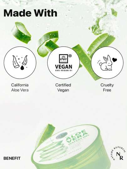 NATURE REPUBLIC جل الصبار المرطب المهدئ الجديد، ذو قوام الجيلي الشفاف، يبرد فوراً ويرطب ويهدئ، غطاء محكم لمنع التسرب، ينعش البشرة بعد التمرين، مثالي كأساس قبل المكياج، إنقاذ لمناخ جاف، للجسم والوجه، مستحضرات تجميل كورية، 300 مل/10.56 أونصة سائلة