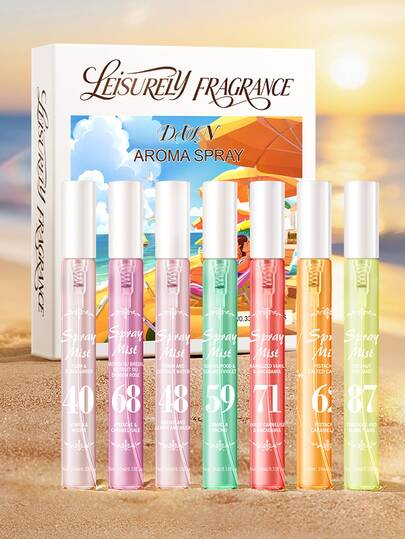 مجموعة رذاذ عطر رقمي 10 مل، يتميز برائحة زهرية فاكهية طازجة وناعمة. تصميمه المحمول يجعله مثاليًا كعطر منزلي للخزائن والغرف والحمامات والسيارات والمواعيد أو السفر، بالإضافة إلى التعطير اليومي وإضافة الرائحة. كما يشكل هدية عيد ميلاد أو عيد الميلاد جميلة.