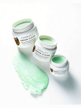 Farmacy 100 مل بلسم تنظيف طبيعي، ذو قوام كريمي، مكون من مكونات نباتية، صيغة لطيفة، تنظيف عميق، إزالة المكياج والعناية بالبشرة، مستحضرات تجميل كورية، 100 مل/3.38 أونصة سائلة