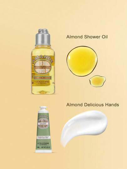 مجموعة العناية بالشعر المنعشة بالفيربينا من L'Occitane (جل الاستحمام بالفيربينا 35مل*2 + لوشن الجسم بالفيربينا 35مل*2) - 1.18 أونصة سائلة