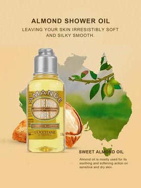 مجموعة العناية بالشعر المنعشة بالفيربينا من L'Occitane (جل الاستحمام بالفيربينا 35مل*2 + لوشن الجسم بالفيربينا 35مل*2) - 1.18 أونصة سائلة