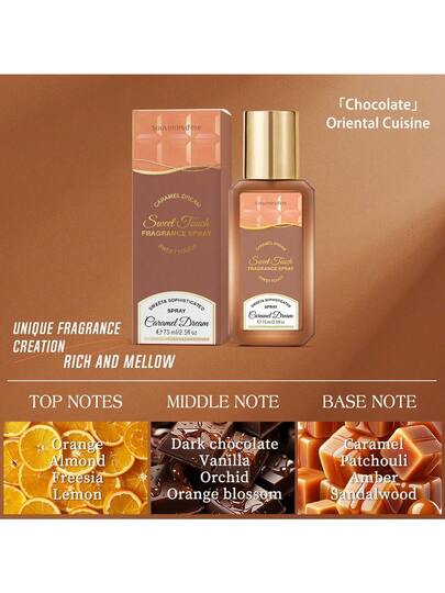 1 قطعة عطر فاخر بحجم 75 مل ذو رائحة عطرية فريدة ومميزة، رذاذ عطري فاخر وفاخم، صغير وقابل للحمل، مناسب لتعطير وتعزيز الرائحة في أي مكان، عطر نخبوي، ضروري للرحلات، مناسب للاستخدام اليومي، خيار ممتاز للهدايا اليومية وعيد الحب