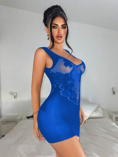 فستان نسائي بدون أكمام بحمالات رفيعة شفاف من الحياكة المحكمة، مناسب للحفلات والتجمعات