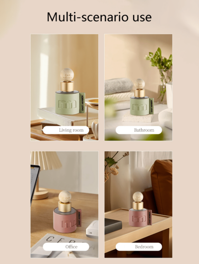 1 قطعة، 50 مل معطر سيارة محمول للعطور العطرية، معطر سيارة، مزين بالعطور، معطر هواء منزلي، هدية زفاف العروس، ديكور منزلي، هدية عيد ميلاد