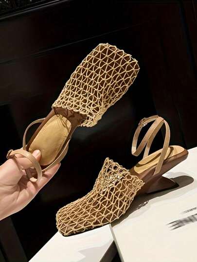 نعال كعب عالي جديدة للنساء، مناسبة للحفلات والأناقة والكاجوال والأعمال والشارع والنادي الليلي، مصنوعة من قماش ومشبك، نعال كعب عالي أنيقة للنساء للحفلات والمكتب والمنزل والخارج والصيف
