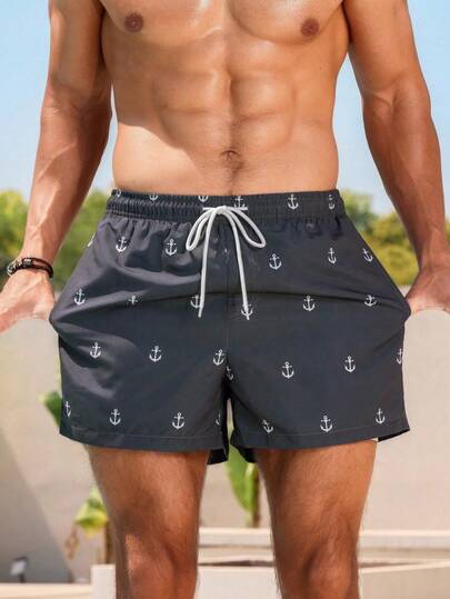 Zalmeno شورت بحر رجالي للموضة، مناسب للصيف ، هاواي