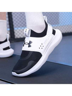 Under Armour أحذية رياضية للرجال خفيفة الوزن وقابلة للتنفس، من قماش الشبكة، أحذية تدريب اللياقة البدنية والجري، بتصميم سهل الارتداء