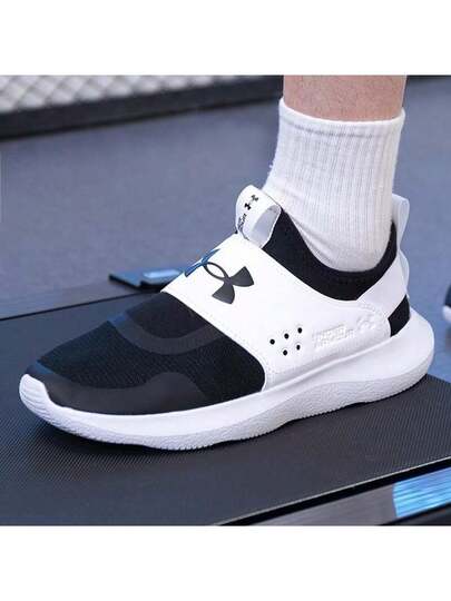 Under Armour أحذية رياضية للرجال خفيفة الوزن وقابلة للتنفس، من قماش الشبكة، أحذية تدريب اللياقة البدنية والجري، بتصميم سهل الارتداء