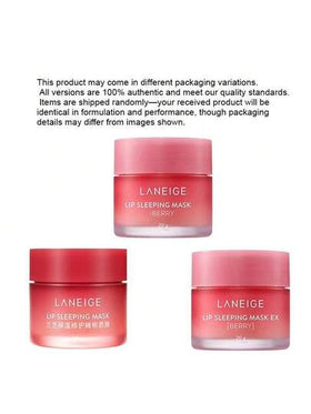 Laneige 20 جرام/0.70 أونصة قناع النوم للشفاه: مغذي، مرطب، فيتامين سي، توت، مضادات أكسدة، مناسب للشفاه الجافة والمتقشرة - قناع نوم الشفاه من لانيج