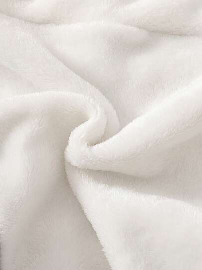 SHEIN Vintaside Kids طقم ملابس علوية كم طويل وبنطلون للأطفال الصغار بطبعة دب جميلة، بألوان تباين الأزرق والأبيض، مناسب للارتداء اليومي، للداخل والخارج، في فصلي الخريف والشتاء