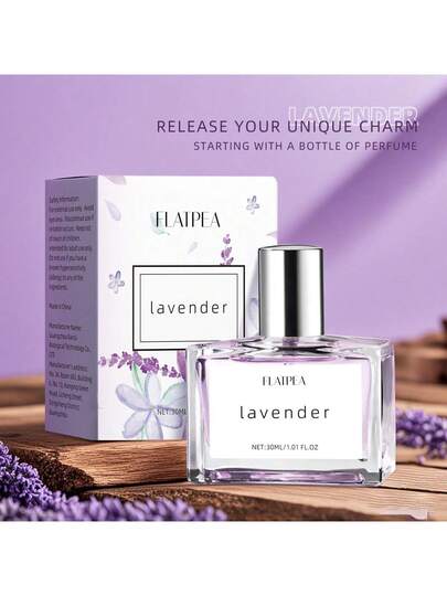 FLATPEA عطر نسائي طويل الأمد وطازج، ينبعث منه عبير رقيق من الخزامى وزهر الكرز. تصميمه المتميز والأنيق يبرز جاذبية أنيقة، ويعزز من جاذبيتك. رائحة الزهور الطبيعية مزجت بشكل مثالي.