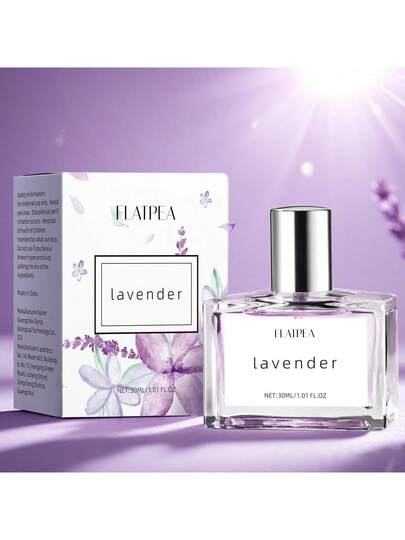 FLATPEA عطر نسائي طويل الأمد وطازج، ينبعث منه عبير رقيق من الخزامى وزهر الكرز. تصميمه المتميز والأنيق يبرز جاذبية أنيقة، ويعزز من جاذبيتك. رائحة الزهور الطبيعية مزجت بشكل مثالي.