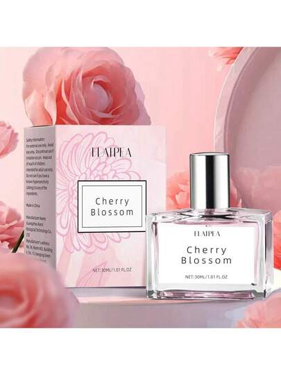 FLATPEA عطر نسائي طويل الأمد وطازج، ينبعث منه عبير رقيق من الخزامى وزهر الكرز. تصميمه المتميز والأنيق يبرز جاذبية أنيقة، ويعزز من جاذبيتك. رائحة الزهور الطبيعية مزجت بشكل مثالي.