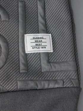 SHEIN جاكيت كاجوال للأولاد ذات لون أحادي مبطنة بالحرارة وسحاب، مريحة للارتداء اليومي العادي في الخارج، مناسبة للخريف/الشتاء