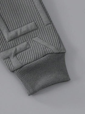 SHEIN جاكيت كاجوال للأولاد ذات لون أحادي مبطنة بالحرارة وسحاب، مريحة للارتداء اليومي العادي في الخارج، مناسبة للخريف/الشتاء