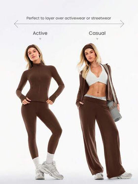 GLOWMODE سترة نسائية مصممة لتحسين الأداء Featherfit ™ Streamline