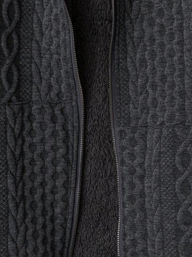 SHEIN Clasi معطف شتوي مبطن حراريًا مريح، جاكيت سوداء مبطنة بالحرارة، ملابس شتوية أنيقة للنساء، معطف شتوي للنساء، جاكيت مبطنة حراريًا، مريحة وسهلة الارتداء