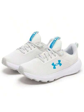 Under Armour حذاء رياضي نسائي خفيف الوزن للجري، بتقنية Charged Revitalize، وجزء علوي محبوك، مناسب للتنقلات اليومية، 3026683-302