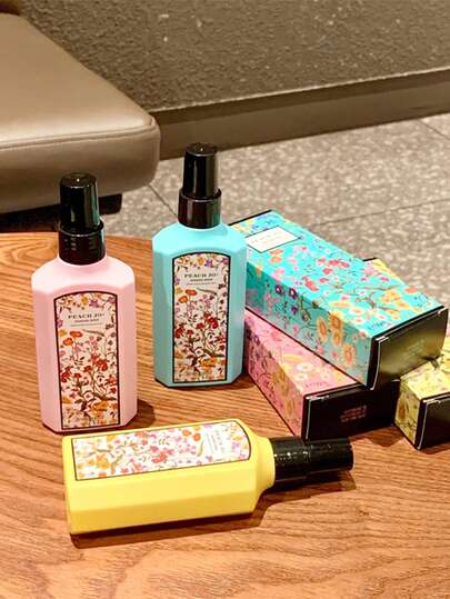زجاجة عطر 100 مل، رائحة كلاسيكية، منعش للهواء الداخلي والخارجي، عطر طويل الأمد، مناسب للمواعيد والحفلات والعطلات والمنزل والفندق والمكتب، هدية مثالية للأصدقاء والعائلة! هدية عيد ميلاد/عيد الميلاد