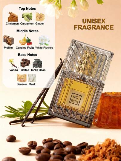 عطر نسائي بعبير القهوة | طويل الأمد، طبيعي، منعش، رذاذ معطر محمول ساحر للحفلات | الحزب | هدية للصديقة، هدية عيد الميلاد