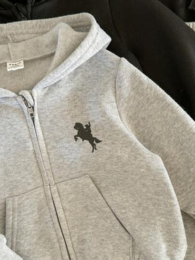 LMoss Kids 4 قطع طقم جاكيت ذات قبعة وبنطلون للأطفال الصبيان من الصوف ذات لون واحد، بدلة رياضية للأطفال، طقم جاكيت ذات قبعة وبنطلون للأطفال، طقم خريف وشتاء للأطفال، طقم كاجوال للأطفال، طقم جاكيت ذات قبعة للأطفال الصبيان، أنماط مريحة للخريف والشتاء، أنماط د