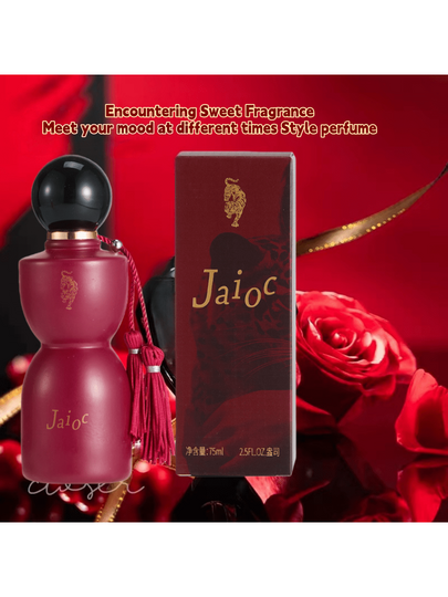 عطر جايوك بيوتي بانثر الأحمر المثالي، رائحة عطرية حلوة وطويلة الأمد، بنغمات زهرية منعشة ولطيفة، رومانسي وراق ومتميز لتناسب مزاجك في مختلف الأوقات، عطر نبيل ومستقل