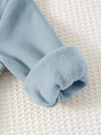 Cozy Pixies مجموعة بلوزة كنزة طويلة الأكمام برقبة طاقم وبنطلون جوجر بخصر مطاطي مطبوع بطبعات حيوانات كرتونية للأطفال الصبيان، 2 قطعة