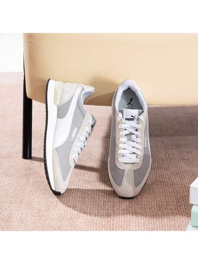 Puma أحذية رجالية ونسائية، أحذية للأزواج، أحذية جري للأزواج، أحذية كاجوال من سلسلة R78، أحذية رياضية خفيفة الوزن ومريحة