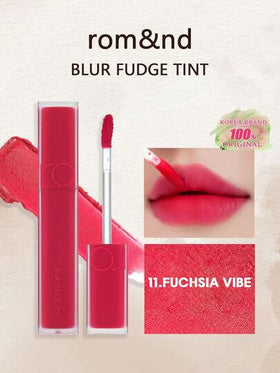 Rom&nd رومند BLUR FUDGE TINT 11 وردي فاتح، أحمر شفاه رومند، لمعة شفاه، لمعة شفاه مطفأة، ملمس كريمي خفيف، سهل الاستخدام، لون دائم، صبغة عالية، غير مجفف، ناعم كالحرير، نهاية مطفأة، قابل للمزج، مكياج كوري، مستحضرات تجميل كورية، طقم هدايا، 5.0 جرام/0.18 أونصة