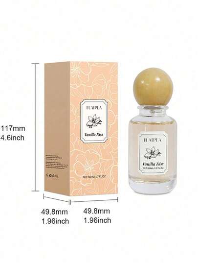 رذاذ عطر نسائي بنكهة الفانيليا 50 مل/1.7 أونصة سائلة - رائحة الفانيليا الجذابة، جاذبية أنثوية، للشعر والجسم، حجم مناسب للسفر، هدية مثالية للمرأة
