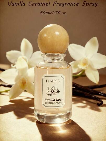 رذاذ عطر نسائي بنكهة الفانيليا 50 مل/1.7 أونصة سائلة - رائحة الفانيليا الجذابة، جاذبية أنثوية، للشعر والجسم، حجم مناسب للسفر، هدية مثالية للمرأة