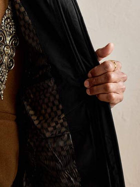 AKNOTIC Business Casual معطف مبطن طويل الأكمام سميك للرجال، معطف مبطن كاجوال متوسط الطول مزود بقلنسوة، شتوي